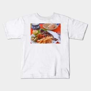 Morocco. Essaouira. Lunch. Kids T-Shirt